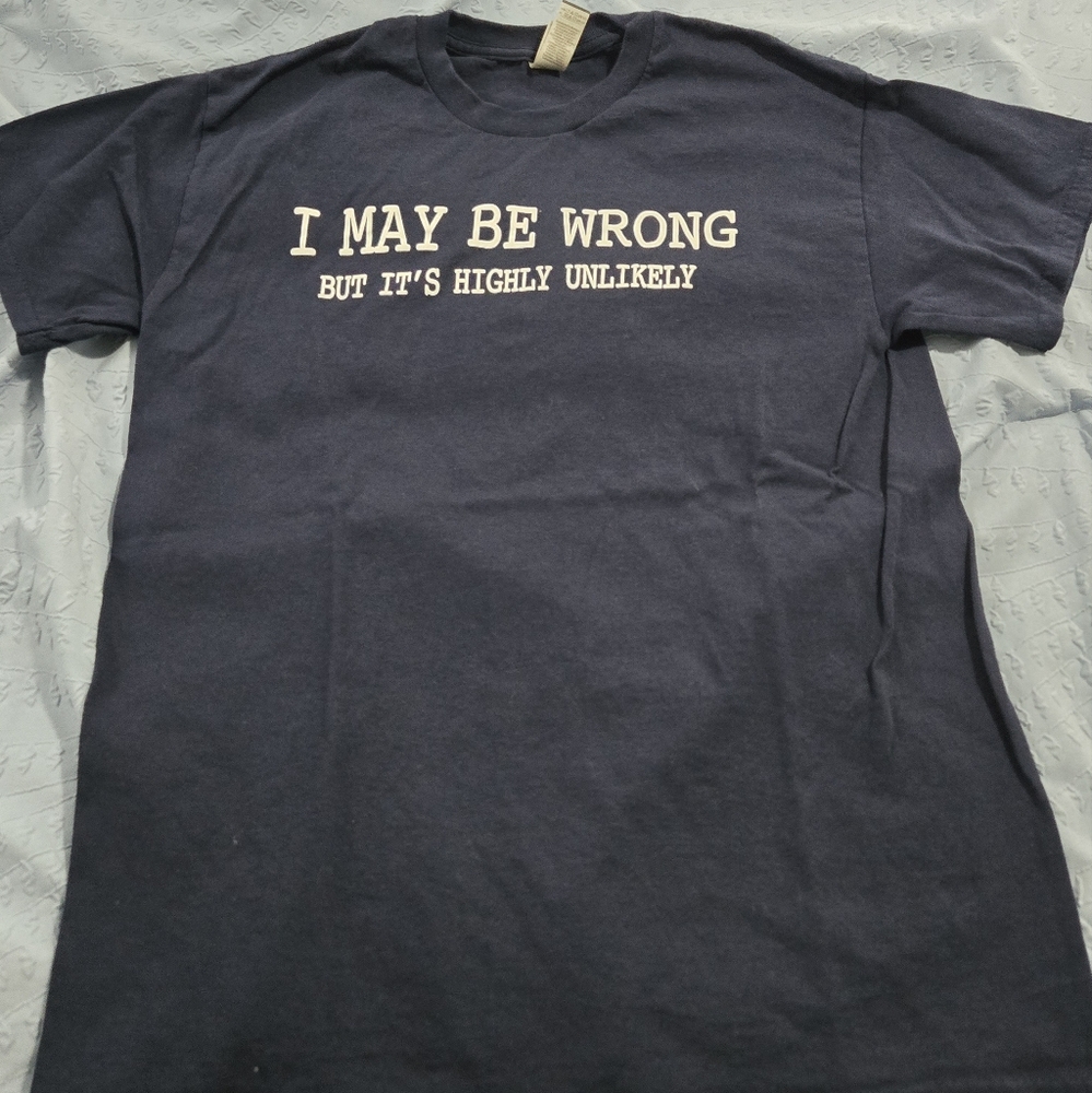 Navy Blue Graphic T-Shirt